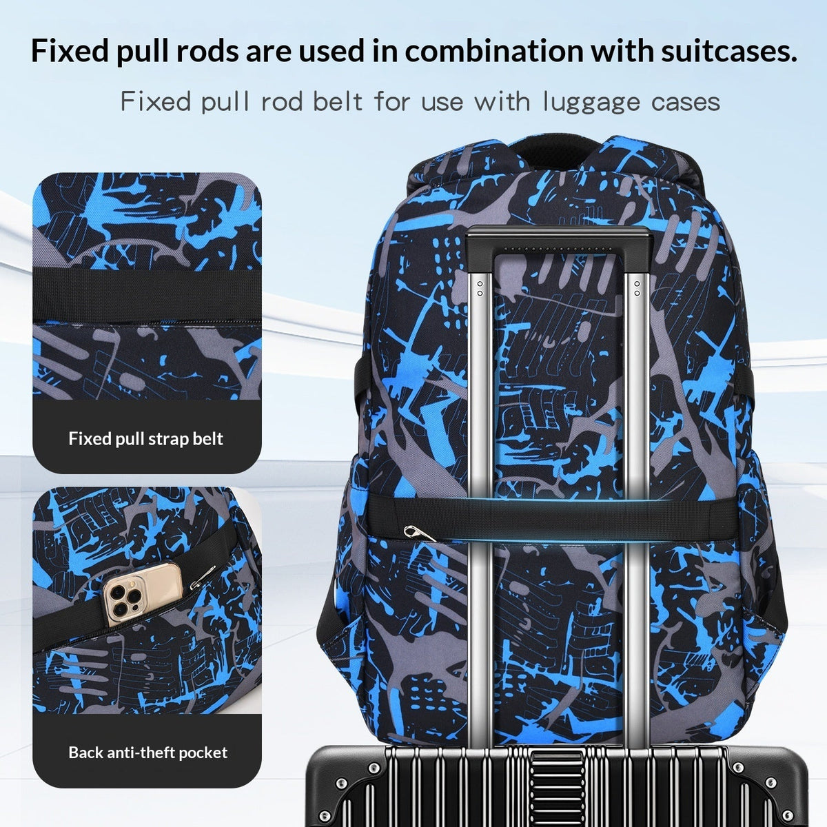 Large-Capacity Backpack For Boys And Girls