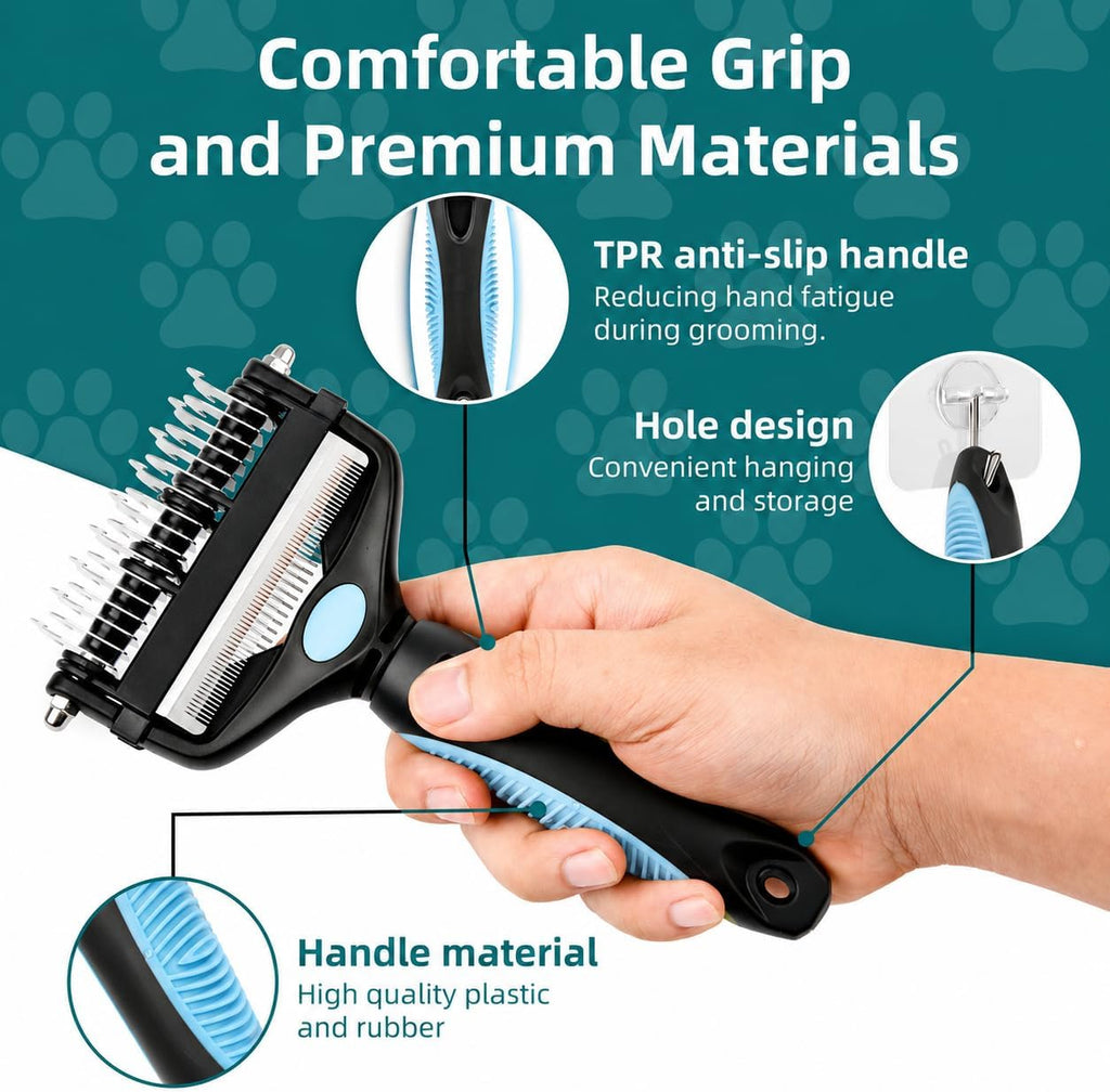 End the grooming battles for good—treat your dog or cat to a soothing, pain-free coat refresh that turns anxious brushing into quiet bonding time.