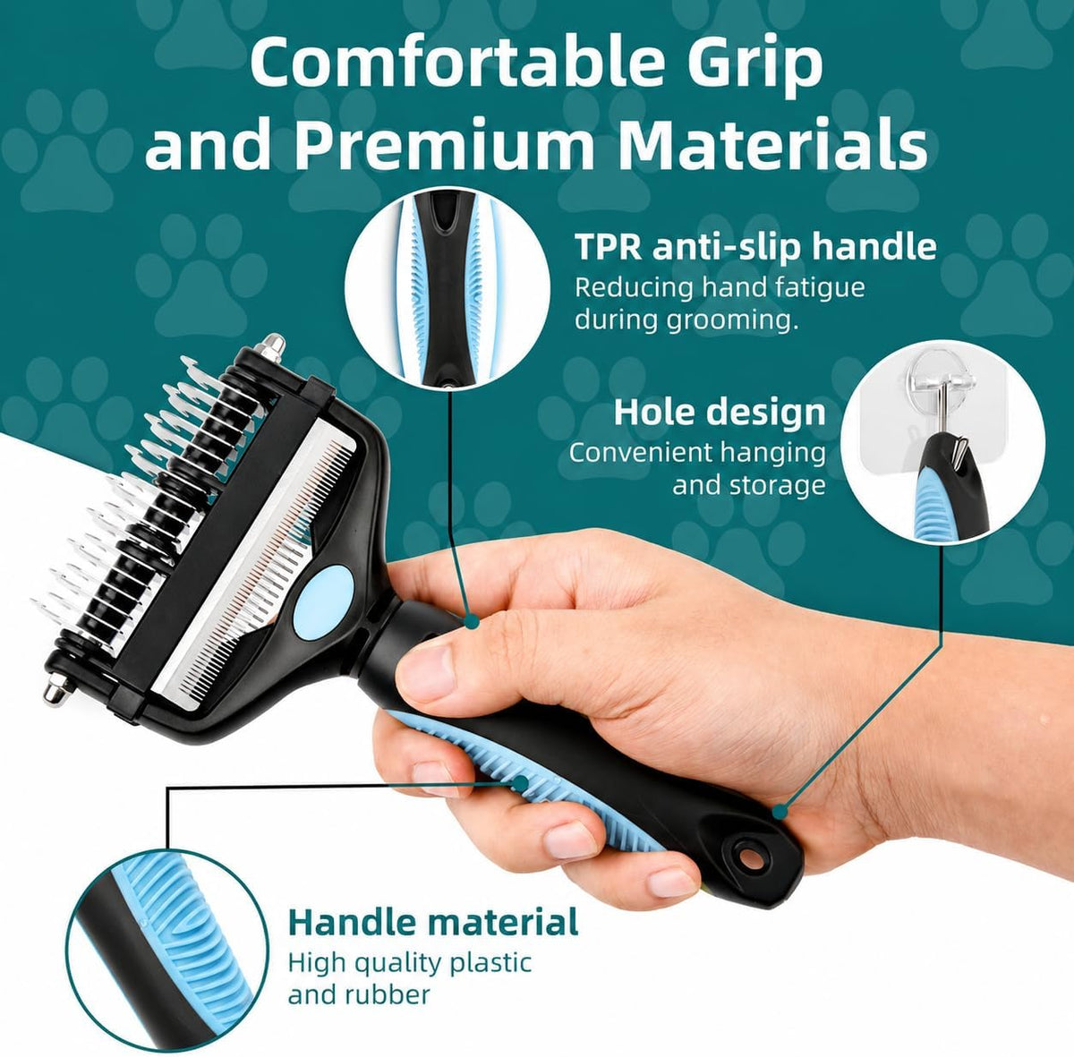 End the grooming battles for good—treat your dog or cat to a soothing, pain-free coat refresh that turns anxious brushing into quiet bonding time.