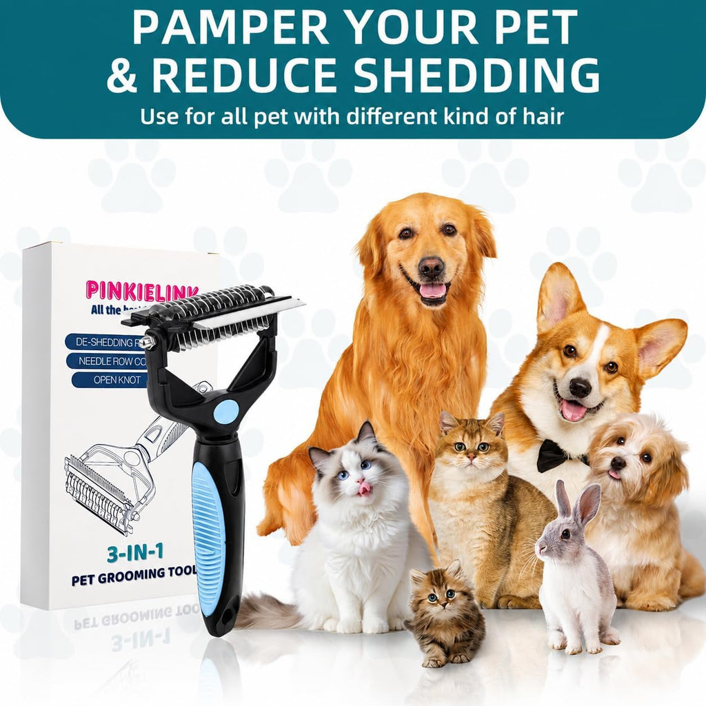 End the grooming battles for good—treat your dog or cat to a soothing, pain-free coat refresh that turns anxious brushing into quiet bonding time.