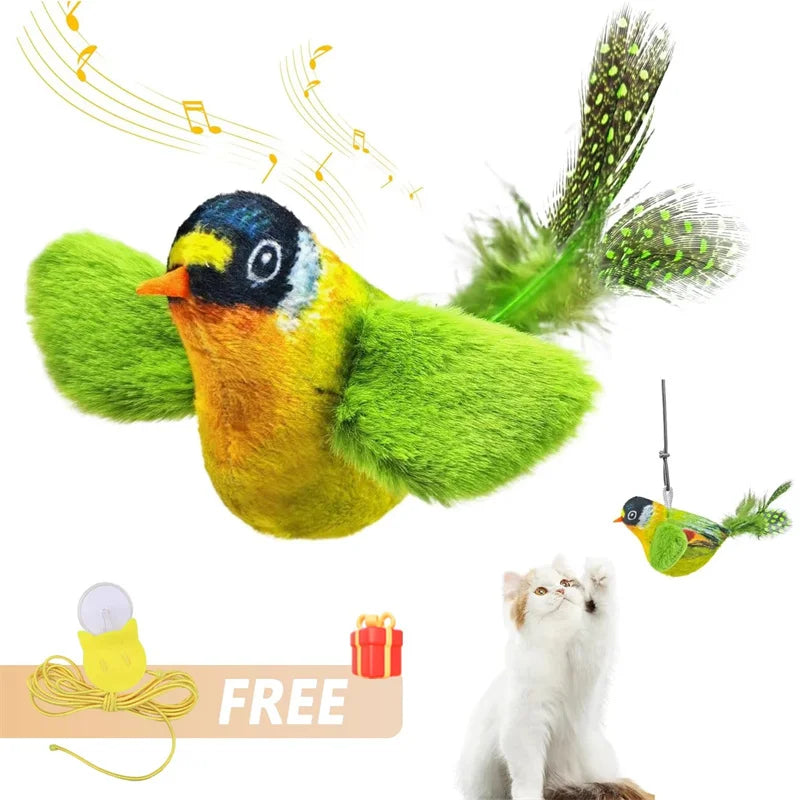 Cat Interactive Ball Toy Automatic Rolling Ball Faux Tail Rechargeable Smart Pet Electric Toy