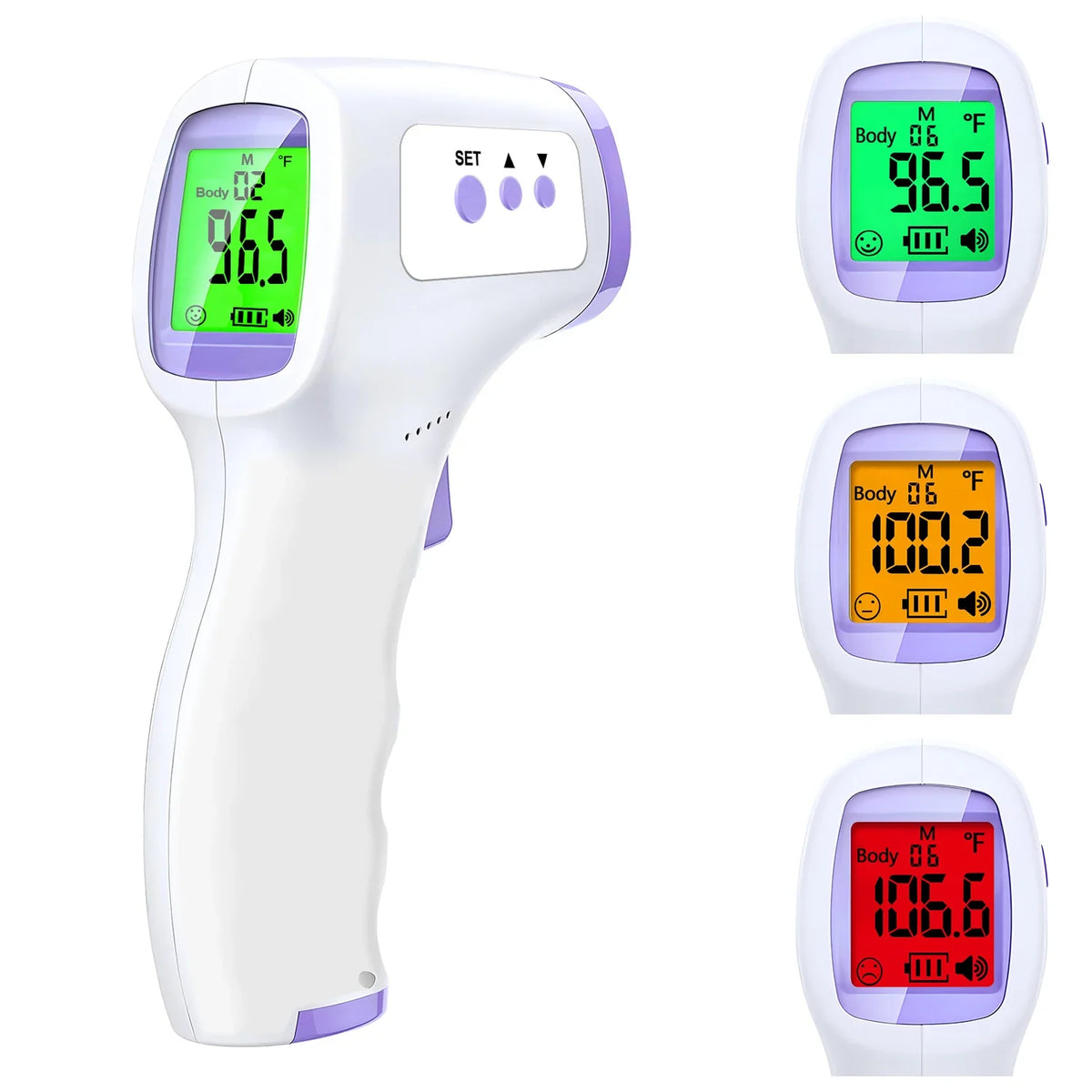 Digital Infrared Forehead Thermometer Non Contact Body & Surface Temperature