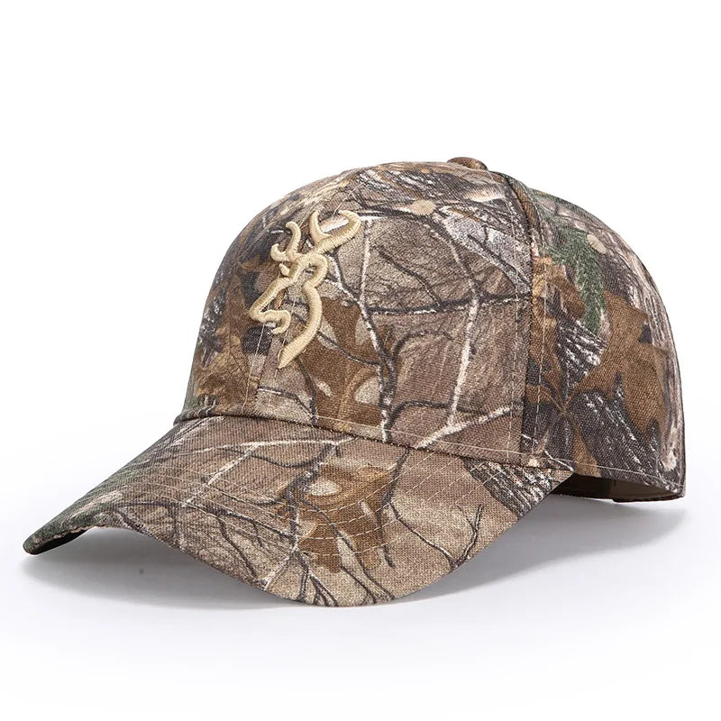 Wild West 5-Panel Camp Hat — Adjustable Fit, Embroidered Logo