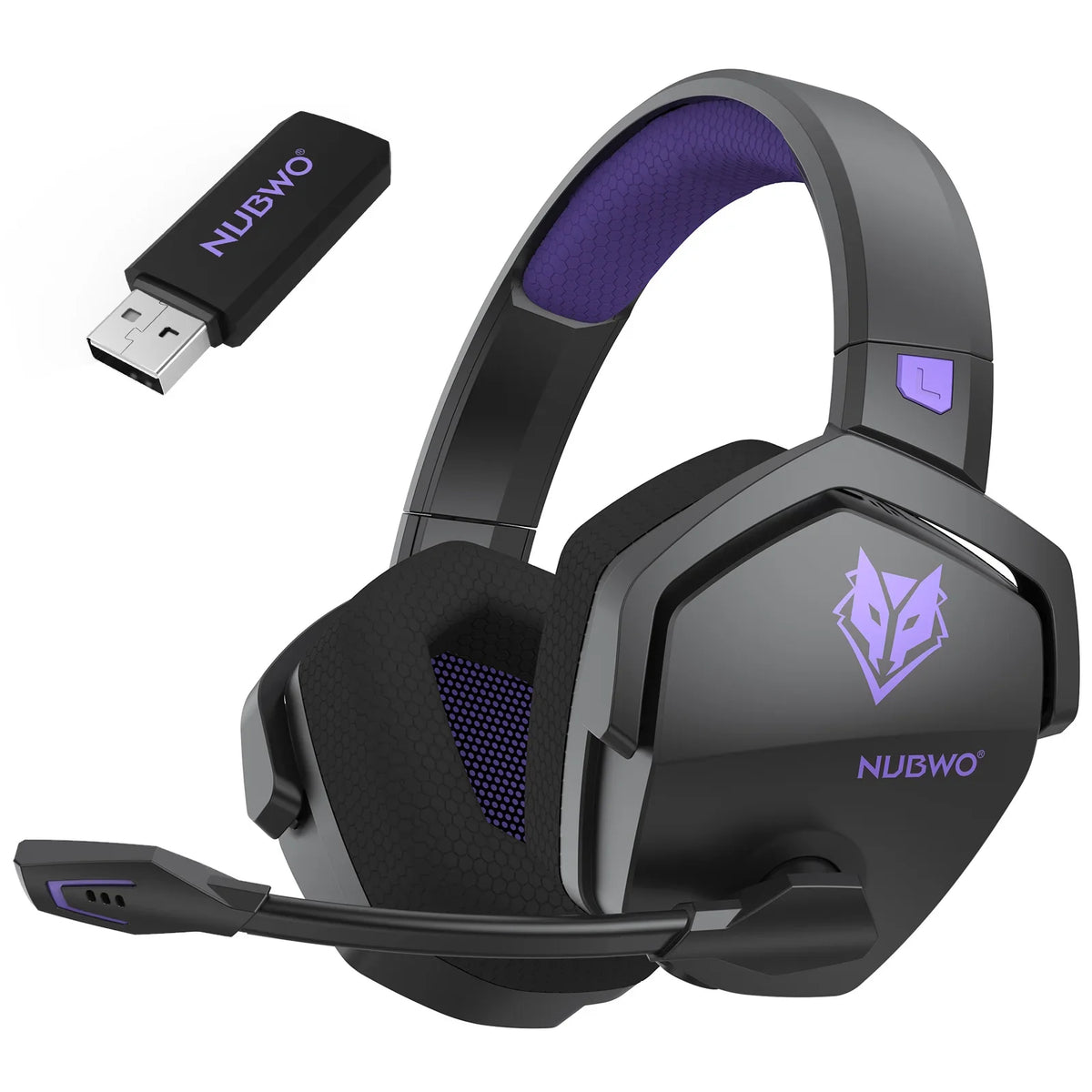 Wireless Gaming Headset with Active Noise Cancellation & Long Battery Life – Gaming, Home Office