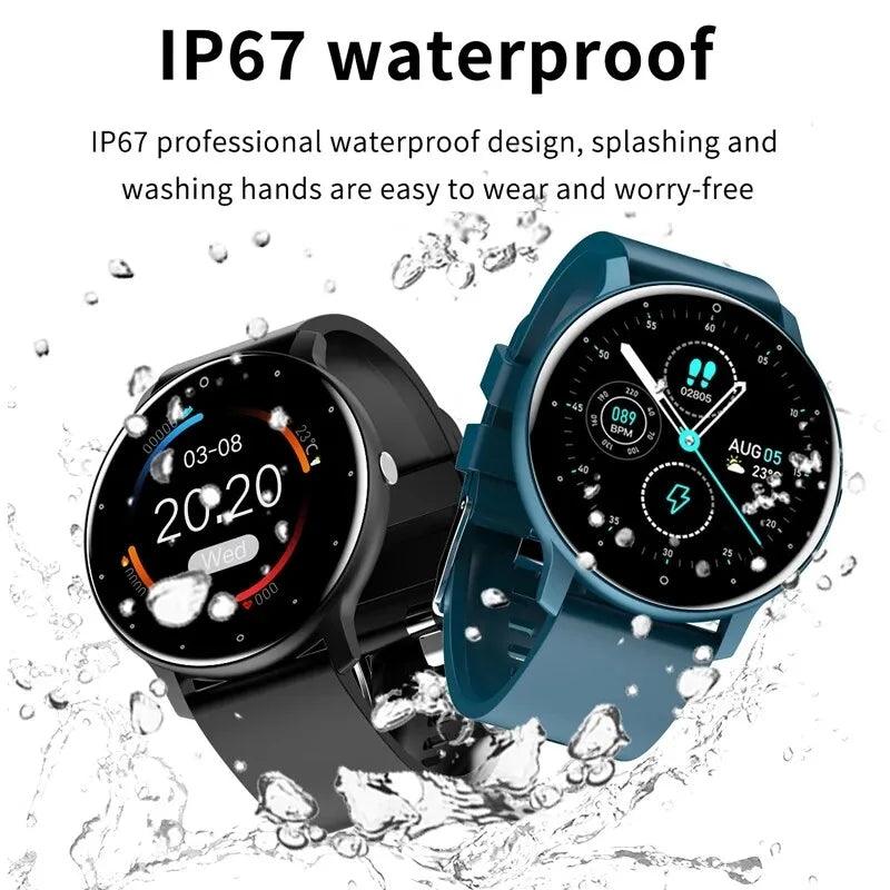 LIGE AMOLED Smartwatch — BT Call Sports Fitness Tracker