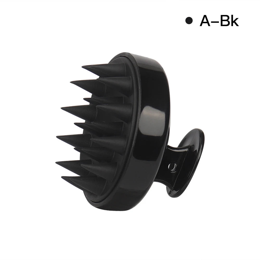 Silicone Scalp Massage Brush – Shampoo Hair Wash Comb