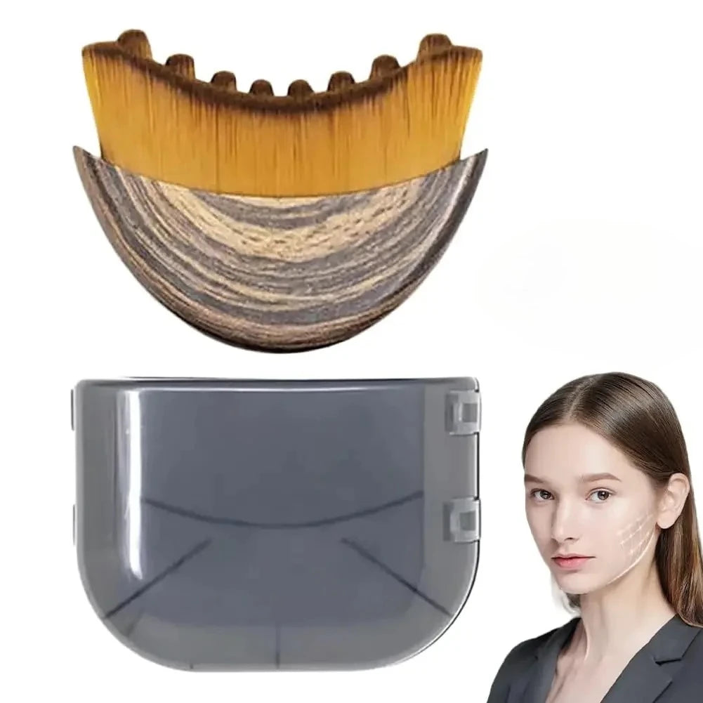 Lymphatic Contour Face Brush Ergonomically Designed To Fit  Sculpting Drainage Massager for Face The Skin Precisely LBHL31