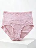 Sfrcord® Plus-Size High-Waist Cross Tummy Control Panties