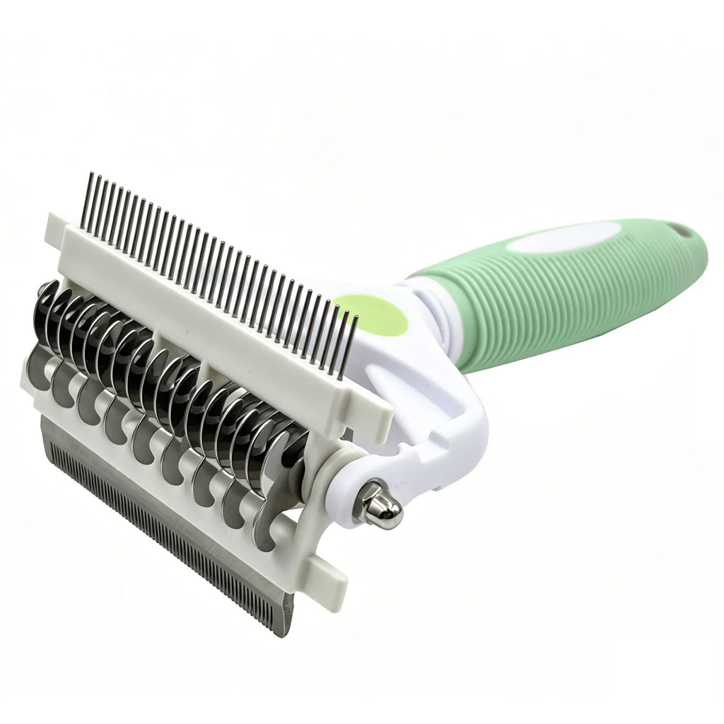 End the grooming battles for good—treat your dog or cat to a soothing, pain-free coat refresh that turns anxious brushing into quiet bonding time.