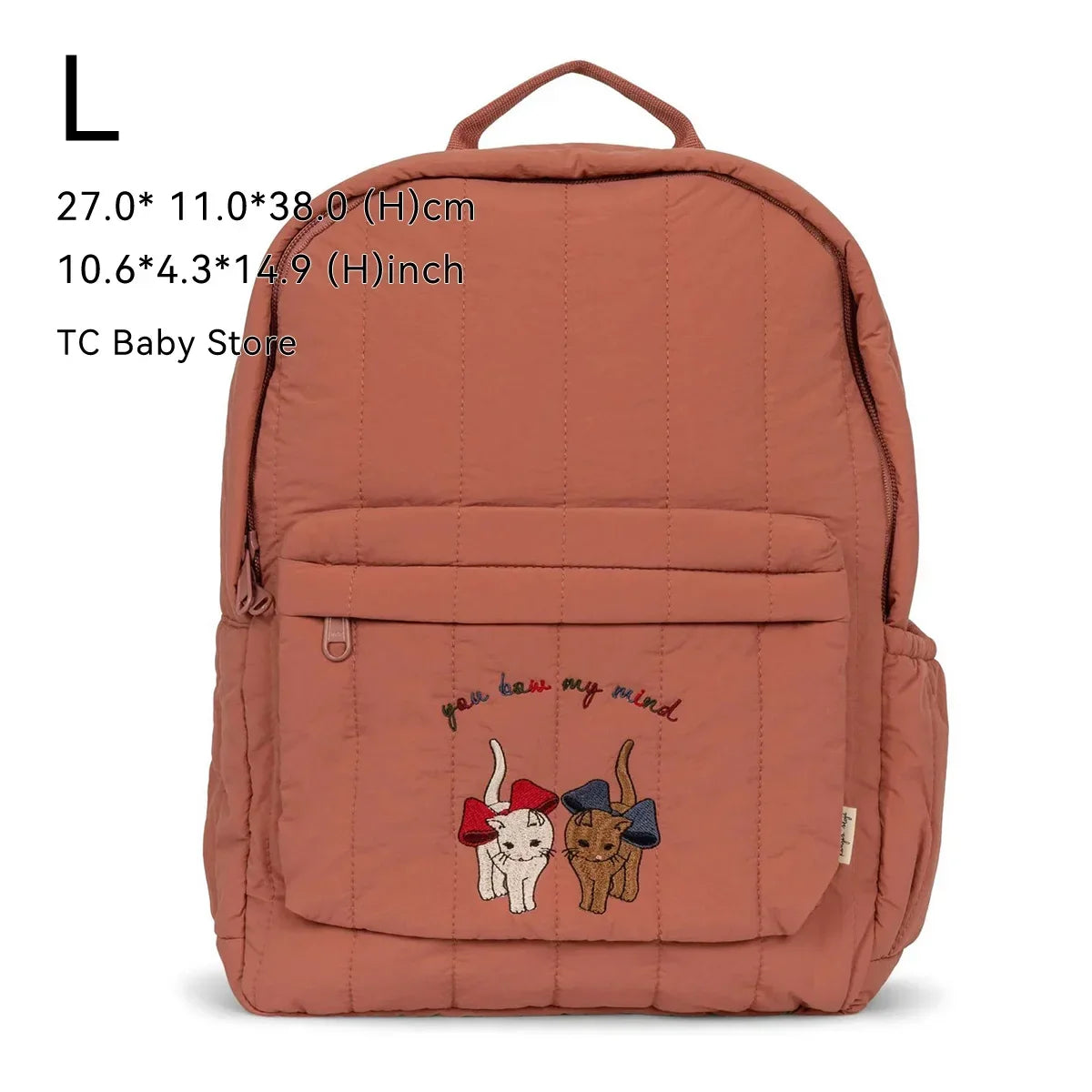 New KS Baby Backpack Parent-child Kids Schoolbag Kindergarten Bags Brand Traveling Cherry Children's Boys Girls Mom Storage