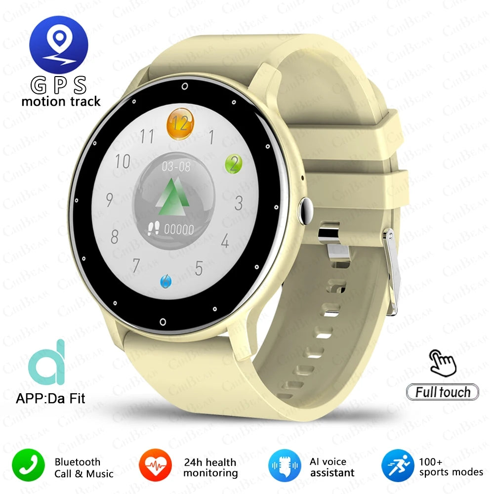 LIGE AMOLED Smartwatch — BT Call Sports Fitness Tracker