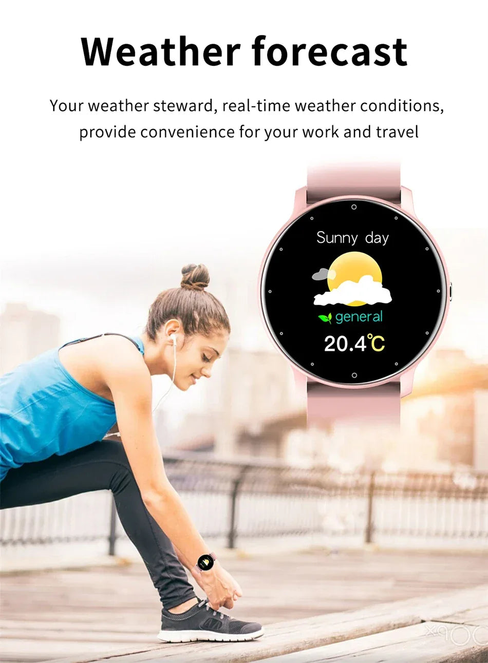 LIGE AMOLED Smartwatch — BT Call Sports Fitness Tracker