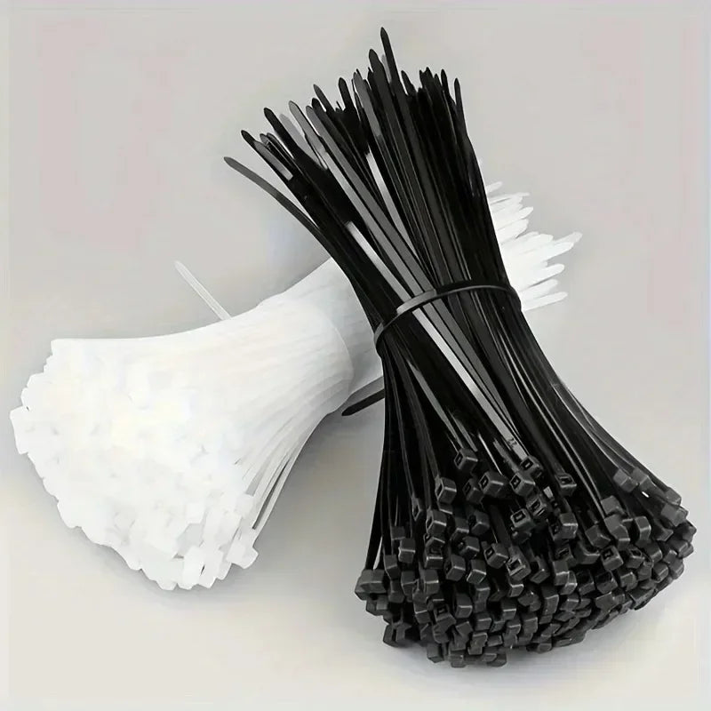 Plastic Clamping Collar Cable Tie Clamping Scratch Cable Attache Cable Velcro Self Locking Nylon Cables Ties Fastening