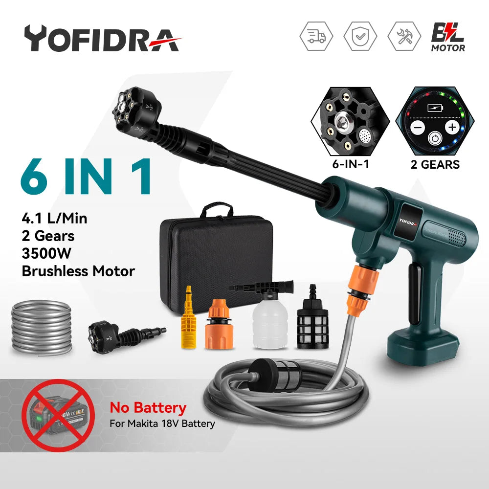 200Bar Cordless High Pressure Washer