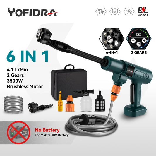 200Bar Cordless High Pressure Washer