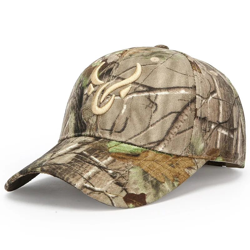 Wild West 5-Panel Camp Hat — Adjustable Fit, Embroidered Logo