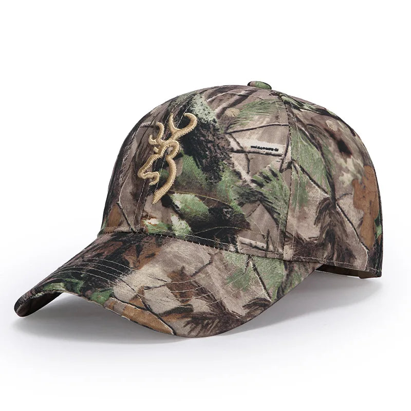 Wild West 5-Panel Camp Hat — Adjustable Fit, Embroidered Logo