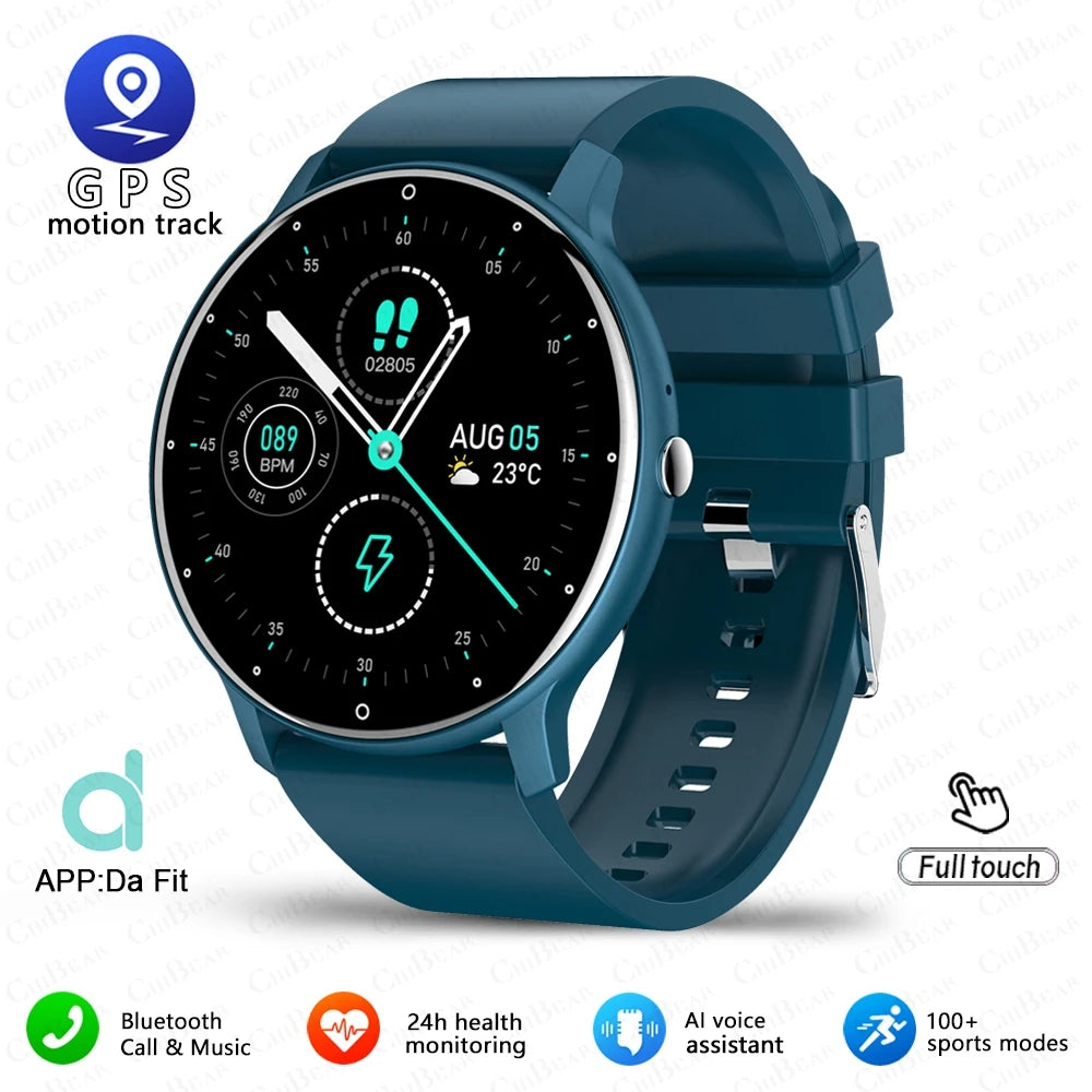 LIGE AMOLED Smartwatch — BT Call Sports Fitness Tracker