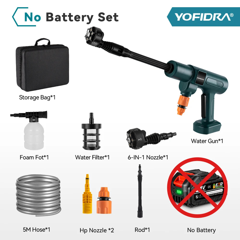 200Bar Cordless High Pressure Washer