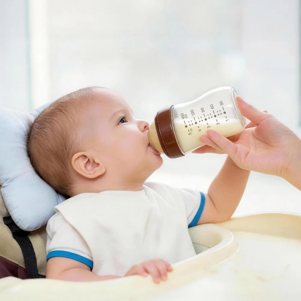PPSU Wide Neck Baby Feeding Bottle 160ml 240ml Infant Milk Bottle Anti Colic Newborn Feeding Bottle for Daily Milk Drinking 1PC