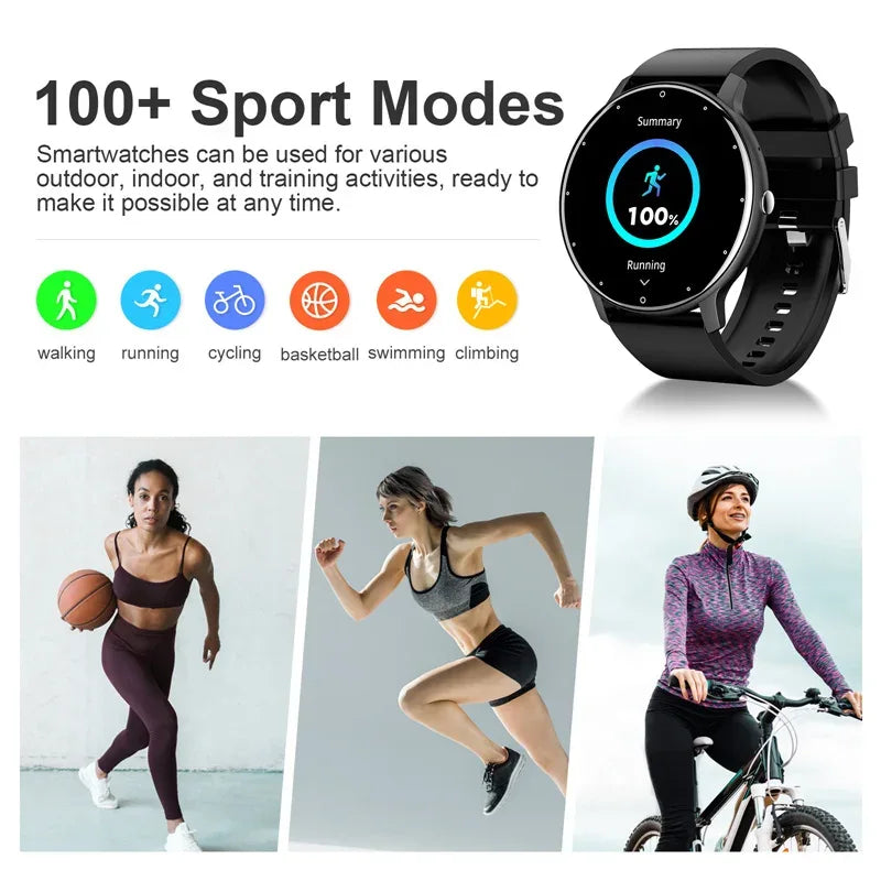 LIGE AMOLED Smartwatch — BT Call Sports Fitness Tracker