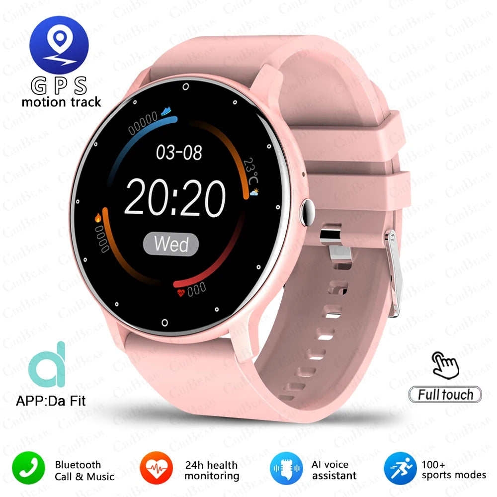 LIGE AMOLED Smartwatch — BT Call Sports Fitness Tracker