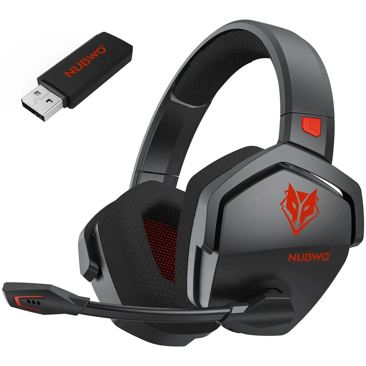 Wireless Gaming Headset with Active Noise Cancellation & Long Battery Life – Gaming, Home Office