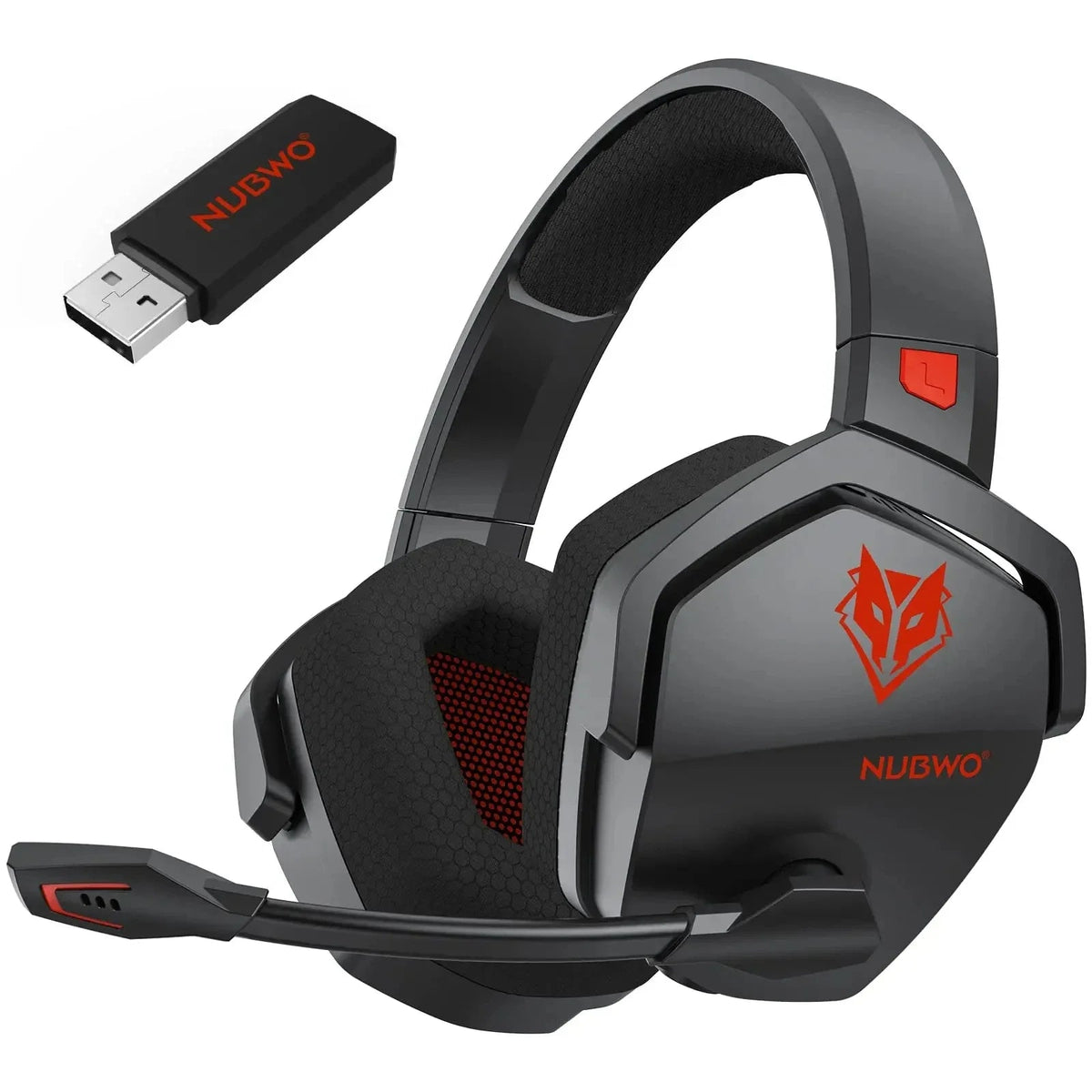 Wireless Gaming Headset with Active Noise Cancellation & Long Battery Life – Gaming, Home Office