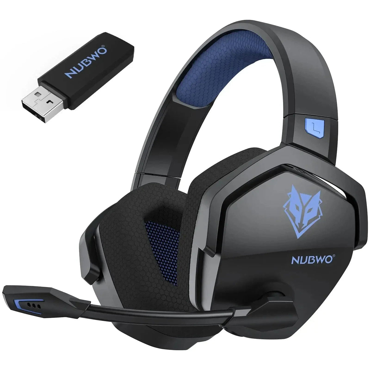 Wireless Gaming Headset with Active Noise Cancellation & Long Battery Life – Gaming, Home Office