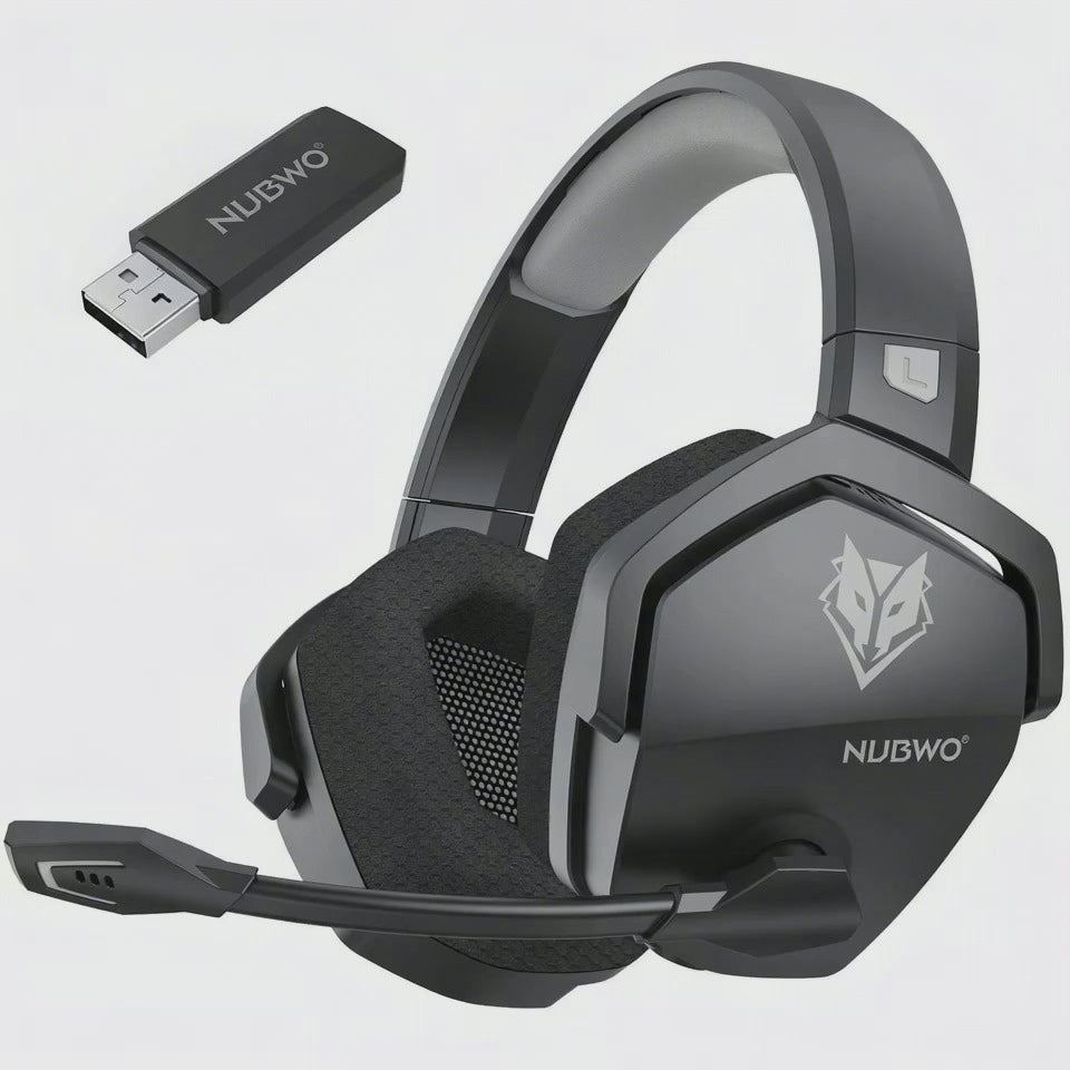 Wireless Gaming Headset with Active Noise Cancellation & Long Battery Life – Gaming, Home Office
