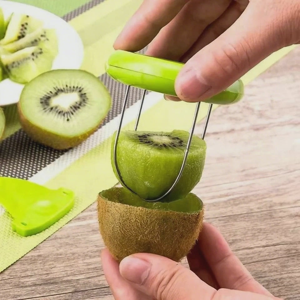 Fast Fruit Kiwi Cutter Peeler